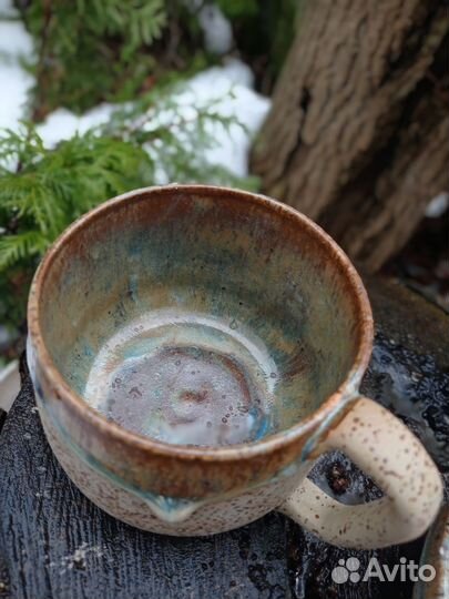 Кружка керамическая ручная работа