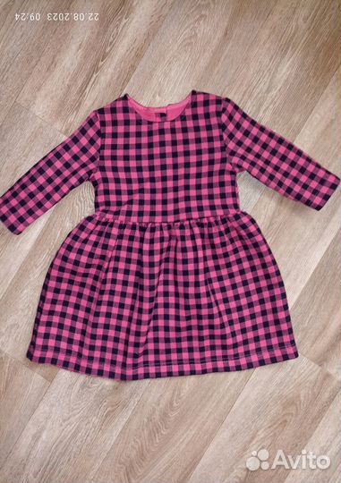 Платье тёплое для девочки St.bernard