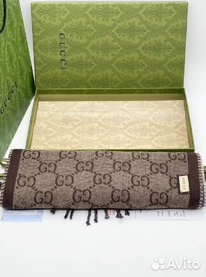 Шарф Gucci Коричневый