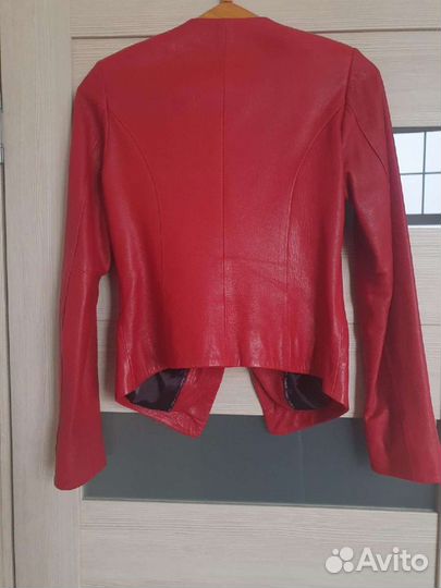 Куртка кожаная женская