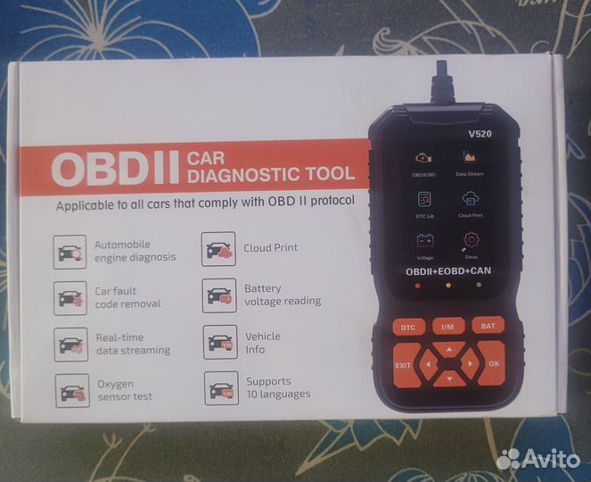 Автомобильный диагностический сканер
