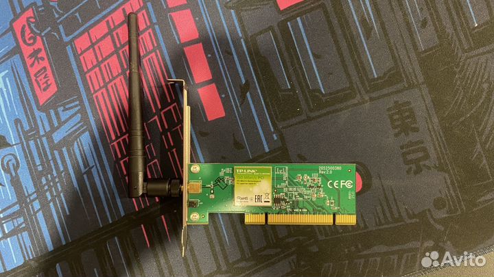 Адаптер WiFi tp link TL-WN75IND 150 Мбит PCI