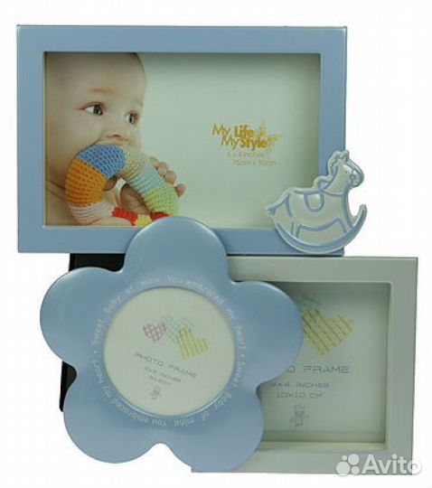 Фоторамка на 3 фото