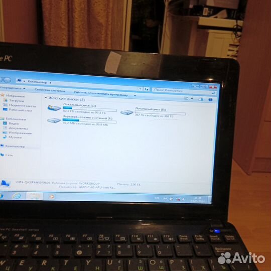Нетбук asus eee pc