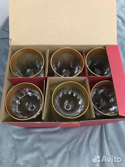 Набор бокалов из богемского стекла Кветна (Kvetna)