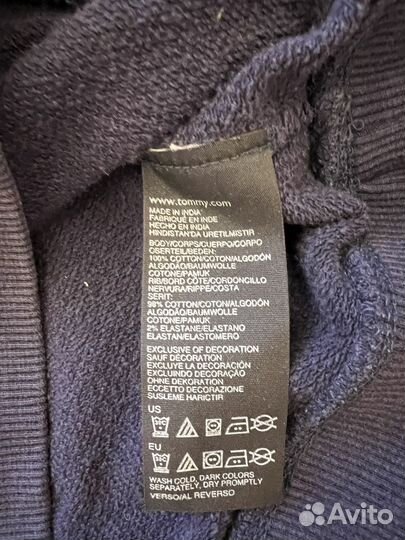 Tommy hilfiger свитшот мужской, размер 42