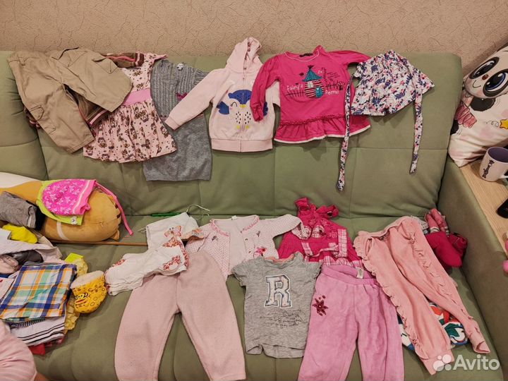 Вещи на девочку от 76-92