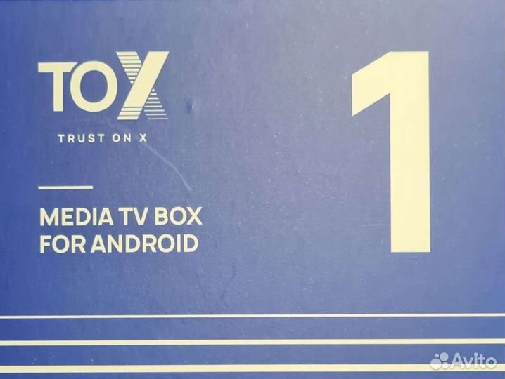 TV приставка smart tv box TOX 1