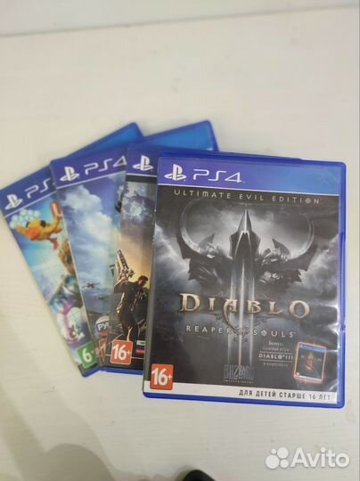 Sony playstation 4 slim 1tb с играми