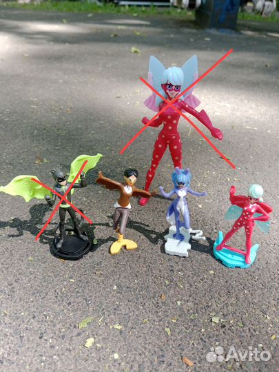 Игрушки из киндера леди баг