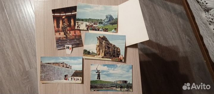 Открытки СССР Мамаев Курган