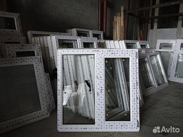 Окна пластиковые не бу (1000*1160 мм)