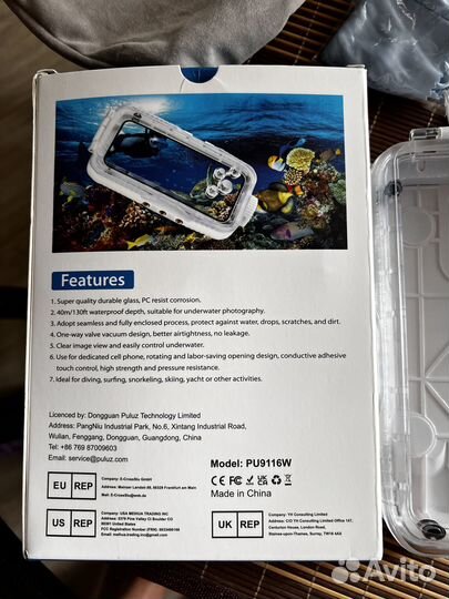 Чехол на iPhone для подводной съемки