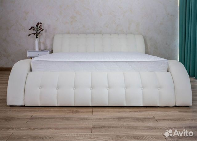Кровать 180х200 белая Мадрид