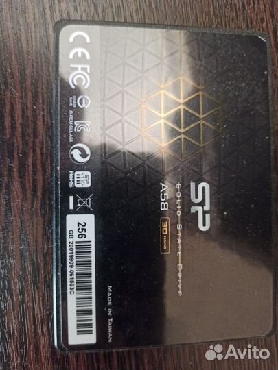 SSD silicon power 256gb