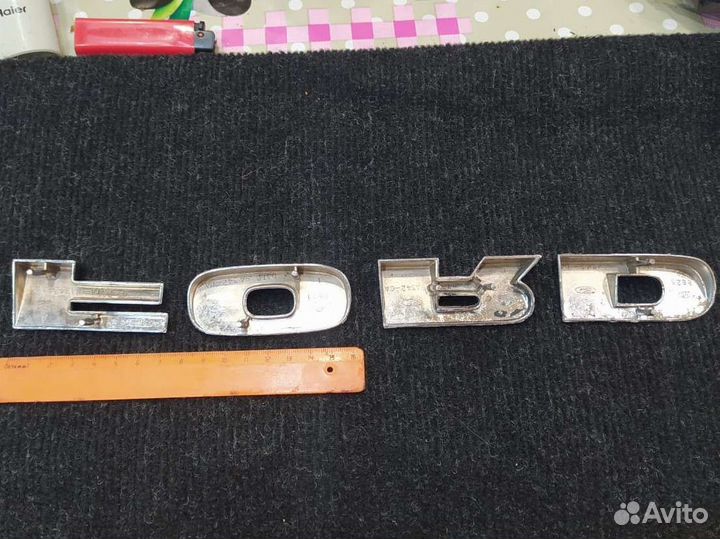 Буквы форд Ford. 70х годов