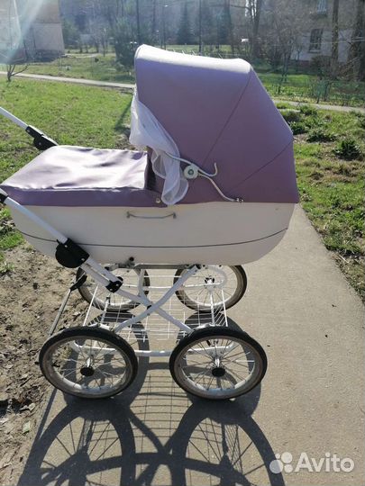 Детские коляски 2 в 1 эко кожа Reindeer