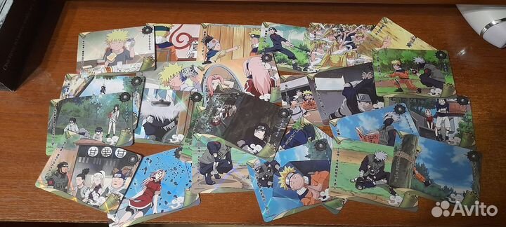 Карточки Наруто T2W7 сет R 50шт