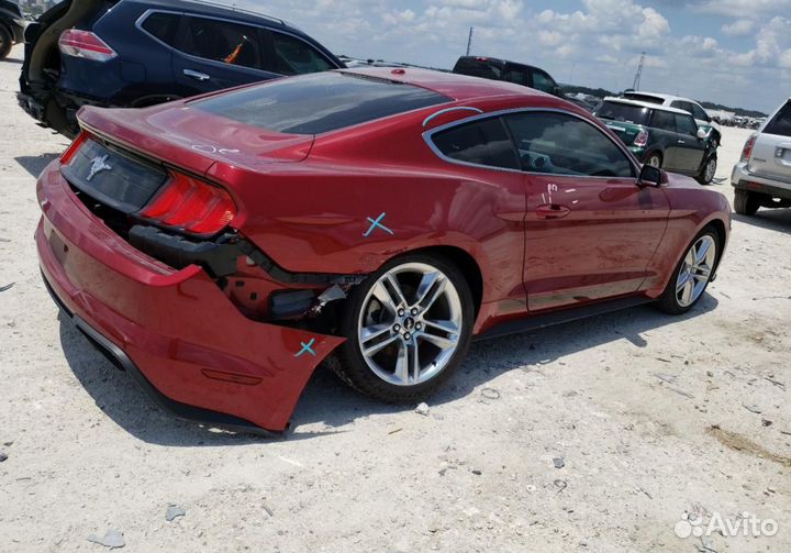 Ford Mustang 2.3 AT, 2019, битый, 47 000 км
