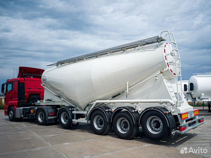 Полуприцеп цементовоз Bonum 34 куб.м, 2023
