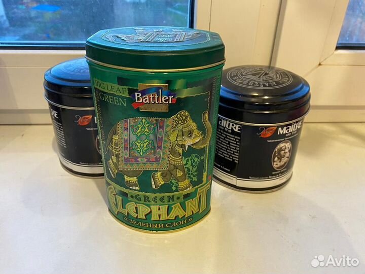Банка жестяная набор 3шт