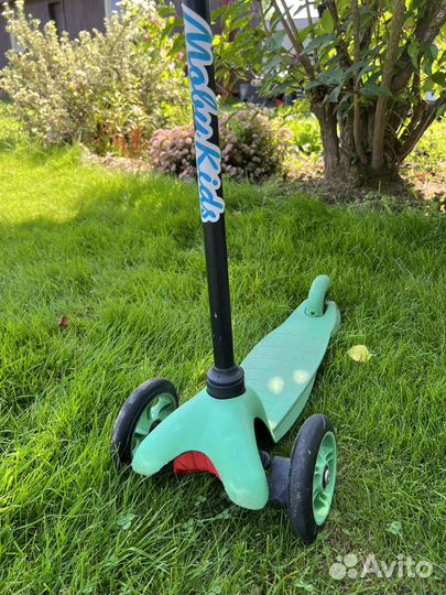 3 самоката трехколесных moby kids razor