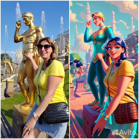 Аватарка в стиле барби