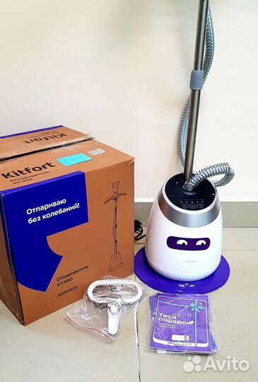 Новый вертикальный отпариватель Kitforf KT-990