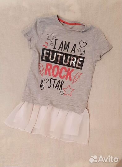 Вещи пакетом для девочки размер 104-110