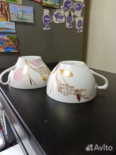 Чайная чашка фарфор Дулево