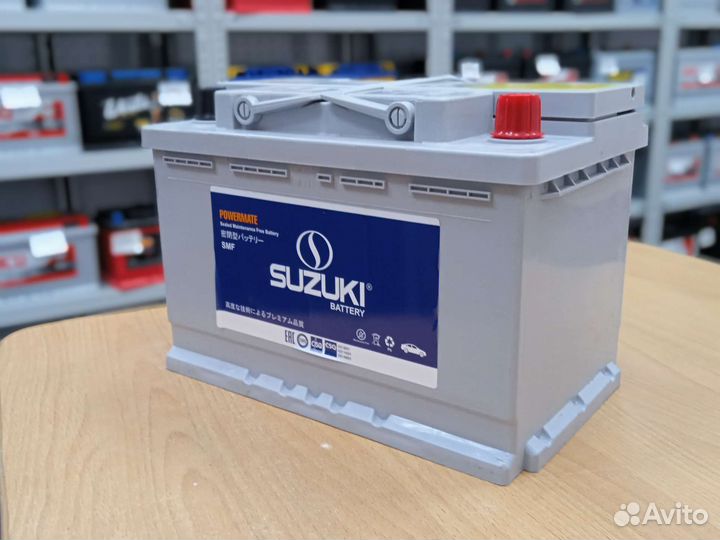 Акб Suzuki 75a Новый Бесплатная доставка по городу