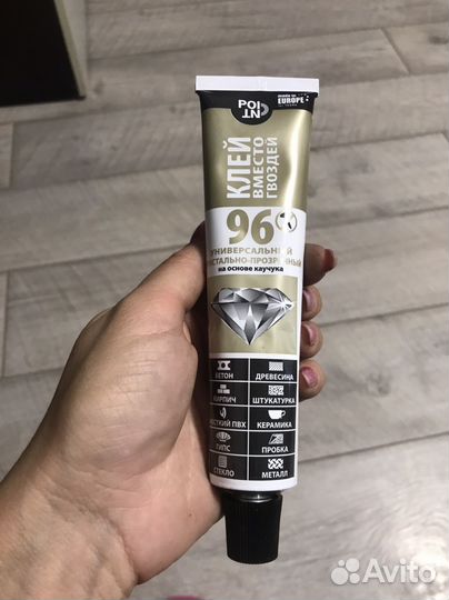 Монтажный клей вместо гвоздей рolnt 96