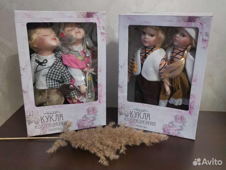 Кукла коллекционная из керамики