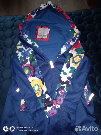 Плащ мембрана для девочки 134 рост