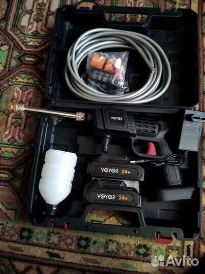 Мойка высокого давления voyor 24v