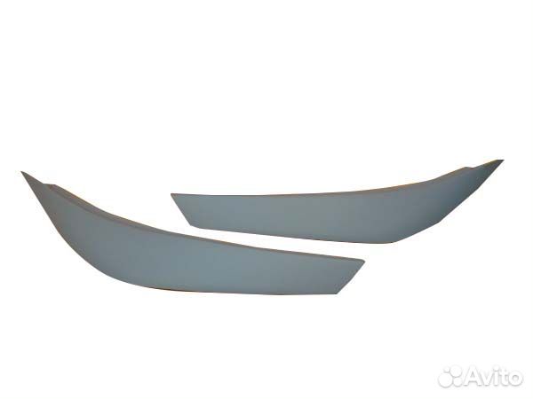 Реснички на фары Hyundai Solaris (2014-2017)