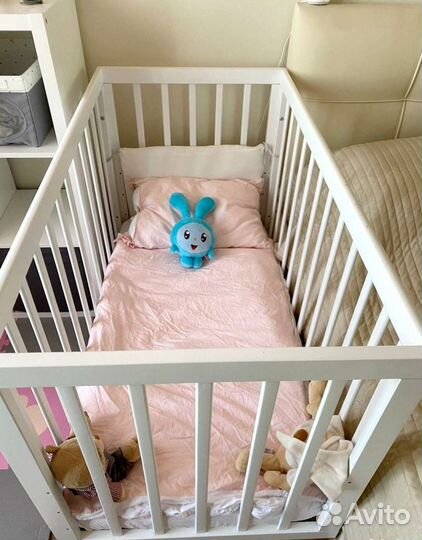 Детская кроватка happy baby mirra