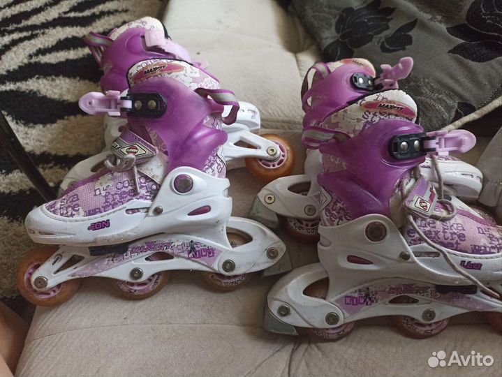 Ролики раздвижные maxcity