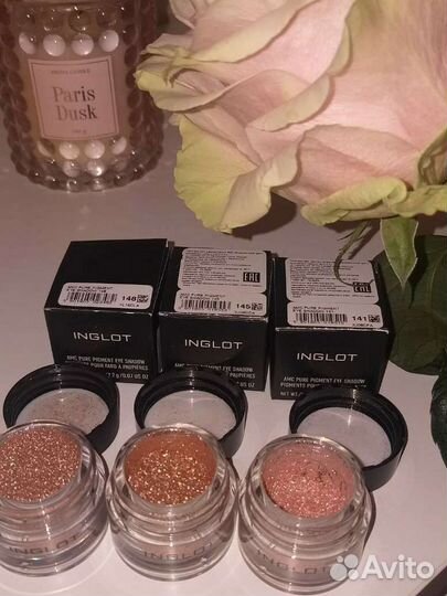 Новинка 2023 пигменты inglot 148,141,145,85,86,119