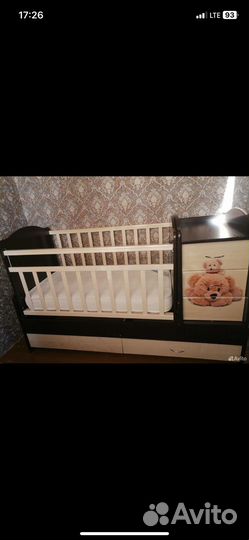 Детская кровать маятник