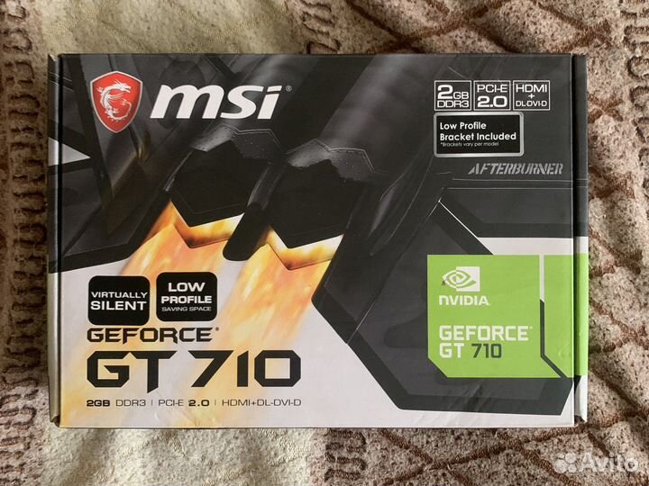Видеокарта gt 710 2gb ddr3