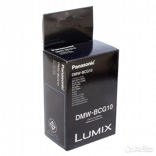 Аккумулятор Panasonic DMW-BCG10 (DE-A66 / DE-A66B)