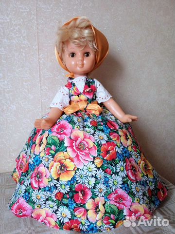 Кукла грелка на чайник СССР