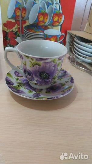 Чайный сервиз новый