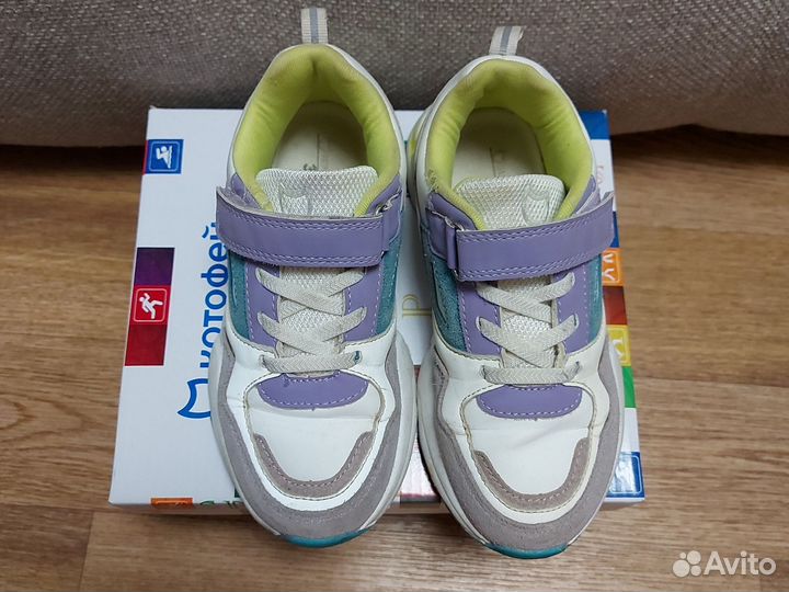 Кроссовки детские Котофей на девочку 30/31 размер