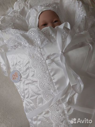 Новый конверт на выписку атласный 7 предметов