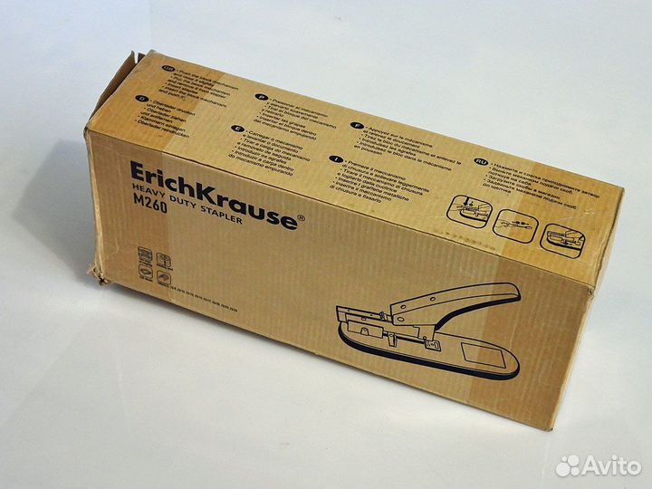 Степлер ErichKrause M260 (скрепляет до 260 листов)