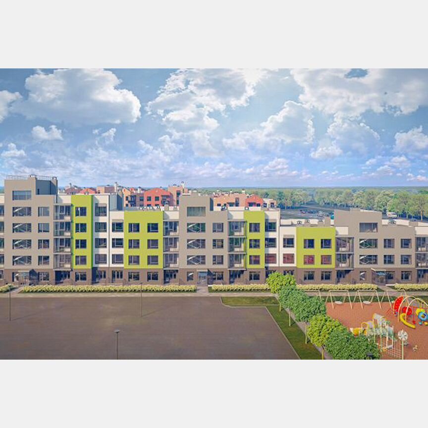 3-к. квартира, 87,1 м², 4/5 эт.