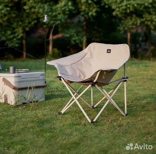 Новый складной стул Naturehike Armrest Moon Chair