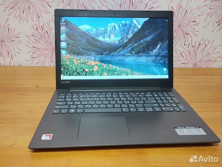 Lenovo ideapad 330 AMD A6-9225. 4gb. 3часа